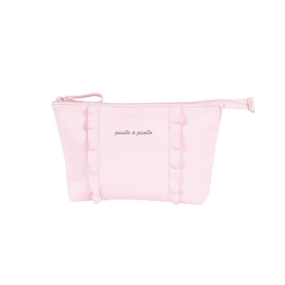 Nido Flounce Travel Essentials Pouch - Pink