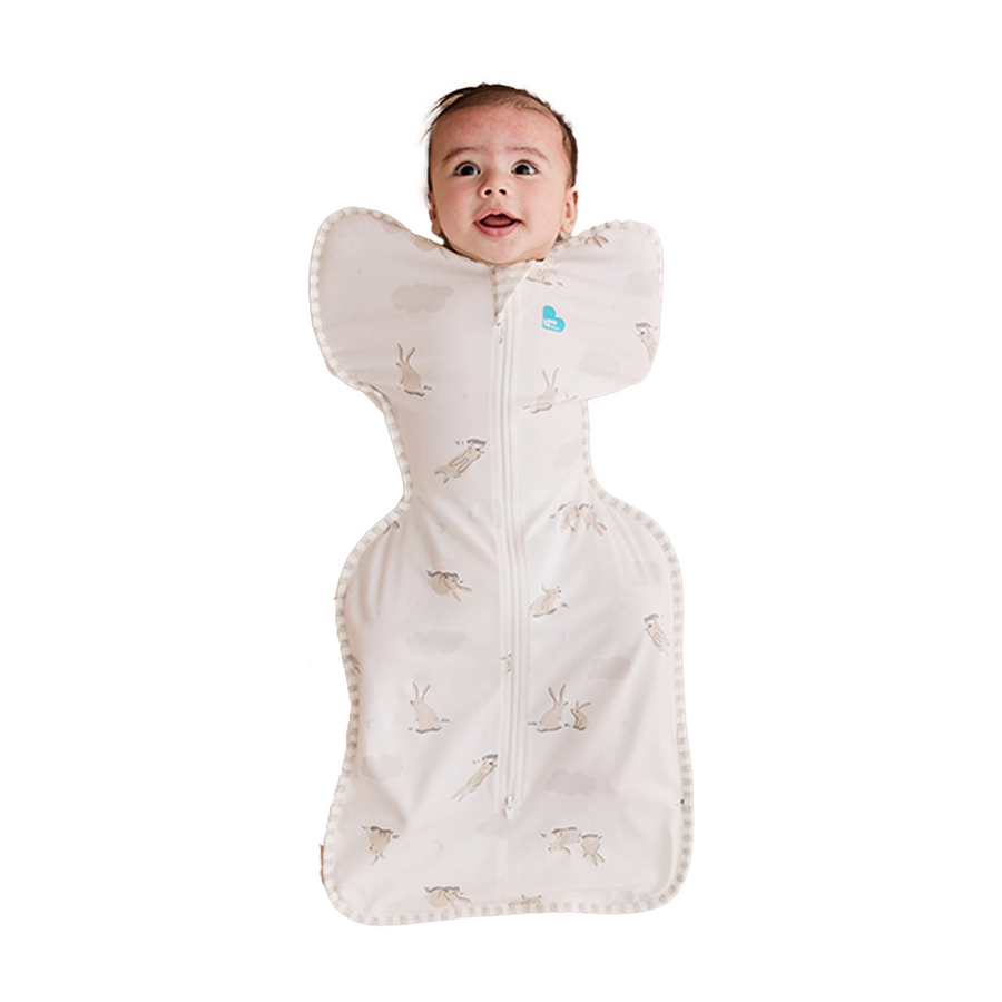 Love to Dream Swaddle Up™ - 1.0T - Stretch Cotton - White Cloud Bunnies