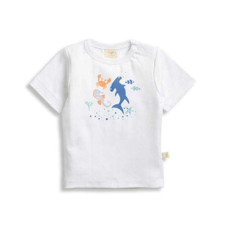 Tiny Twig Round Neck Tee Shoreside