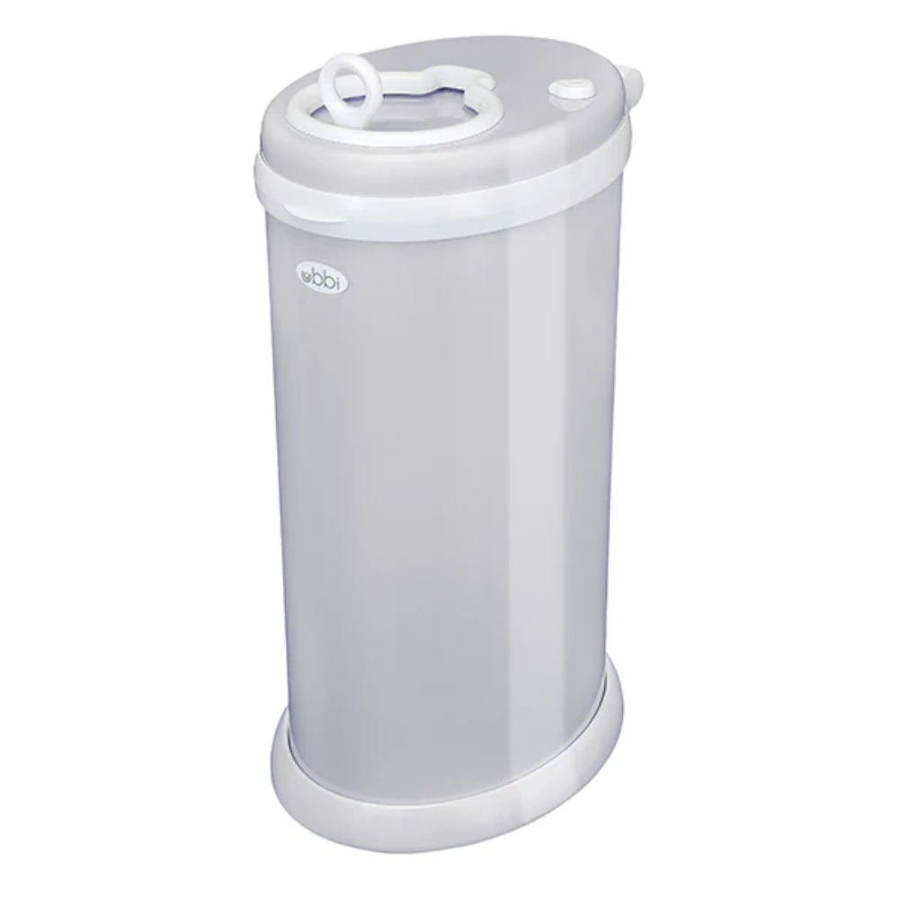 Ubbi Steel Odor Locking Diaper Pail - Grey