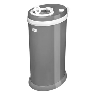 Ubbi Steel Odor Locking Diaper Pail - Slate