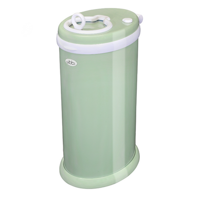 Ubbi Steel Odor Locking Diaper Pail - Sage