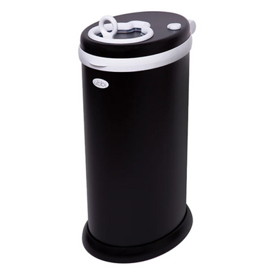 Ubbi Steel Odor Locking Diaper Pail - Matte Black