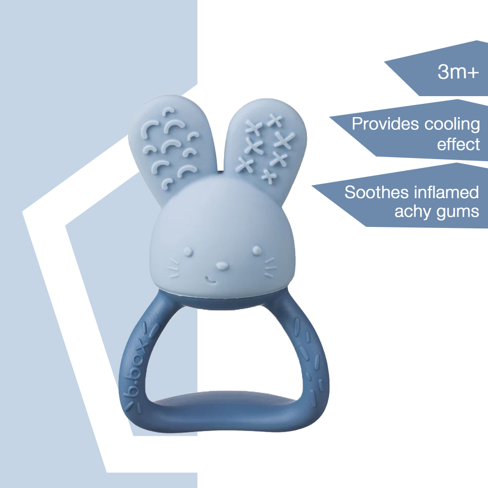 b.box Chill + Fill Bunny Teether