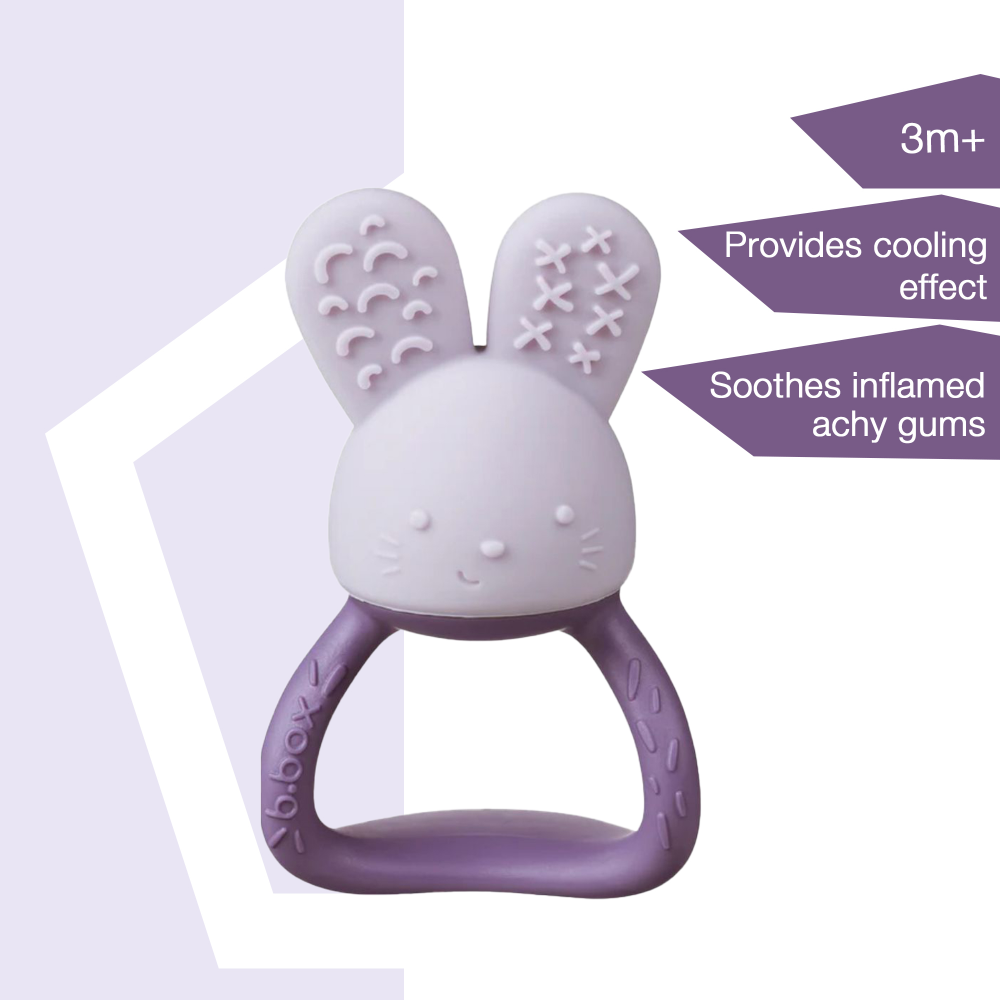 b.box Chill + Fill Bunny Teether