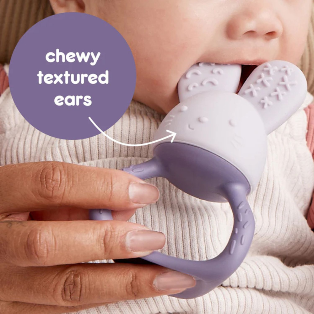 b.box Chill + Fill Bunny Teether