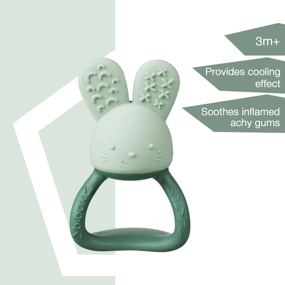 b.box Chill + Fill Bunny Teether