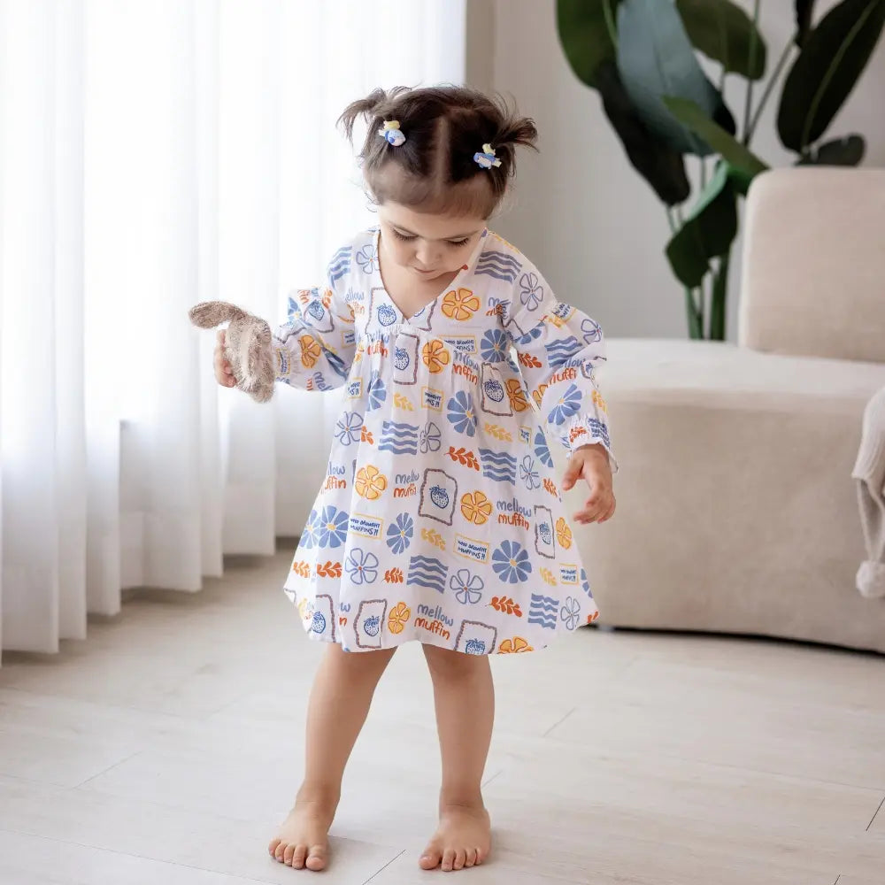 Mellow Muffin Roma Dress - Buttercup