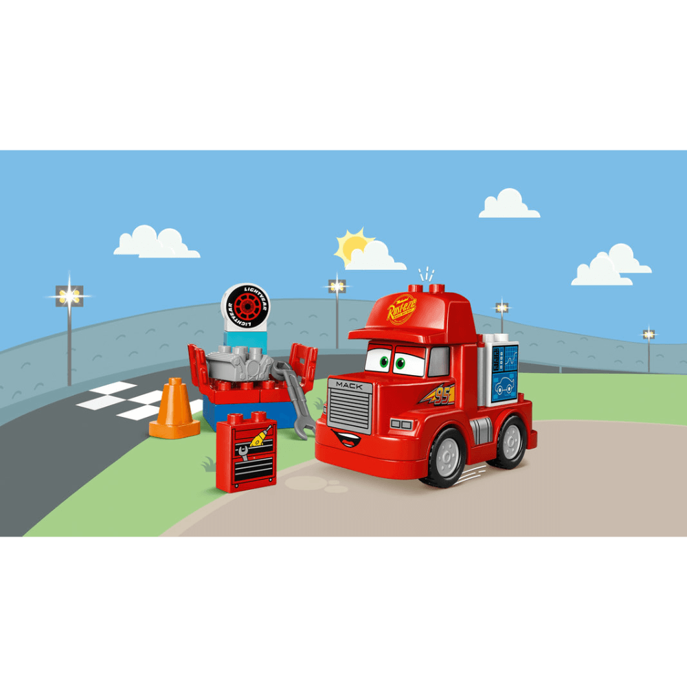 Lego Duplo Mack at the Race V29