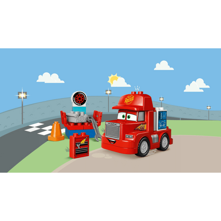 Lego Duplo Mack at the Race V29