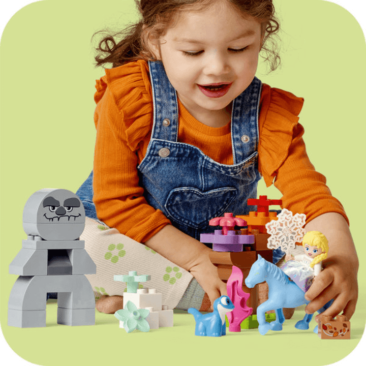 Lego Duplo Elsa &amp; Bruni in the Enchante V29