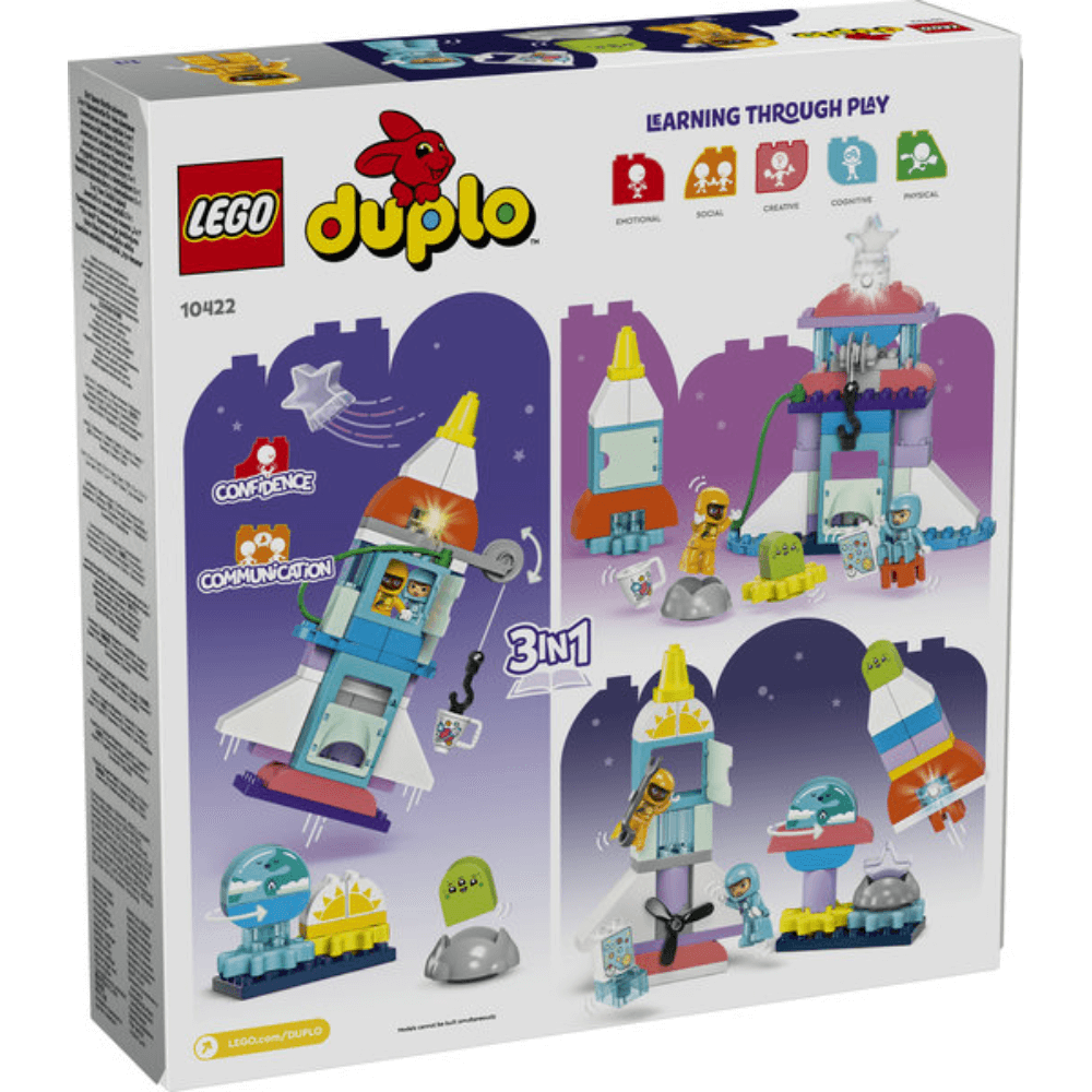 Lego Duplo 3 in 1 Space Shuttle Adventure V29