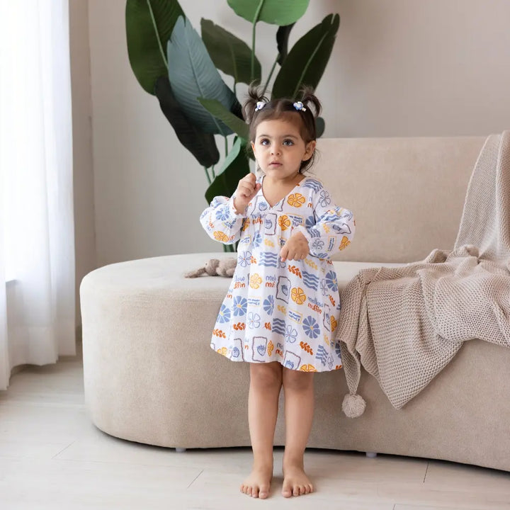 Mellow Muffin Roma Dress - Buttercup