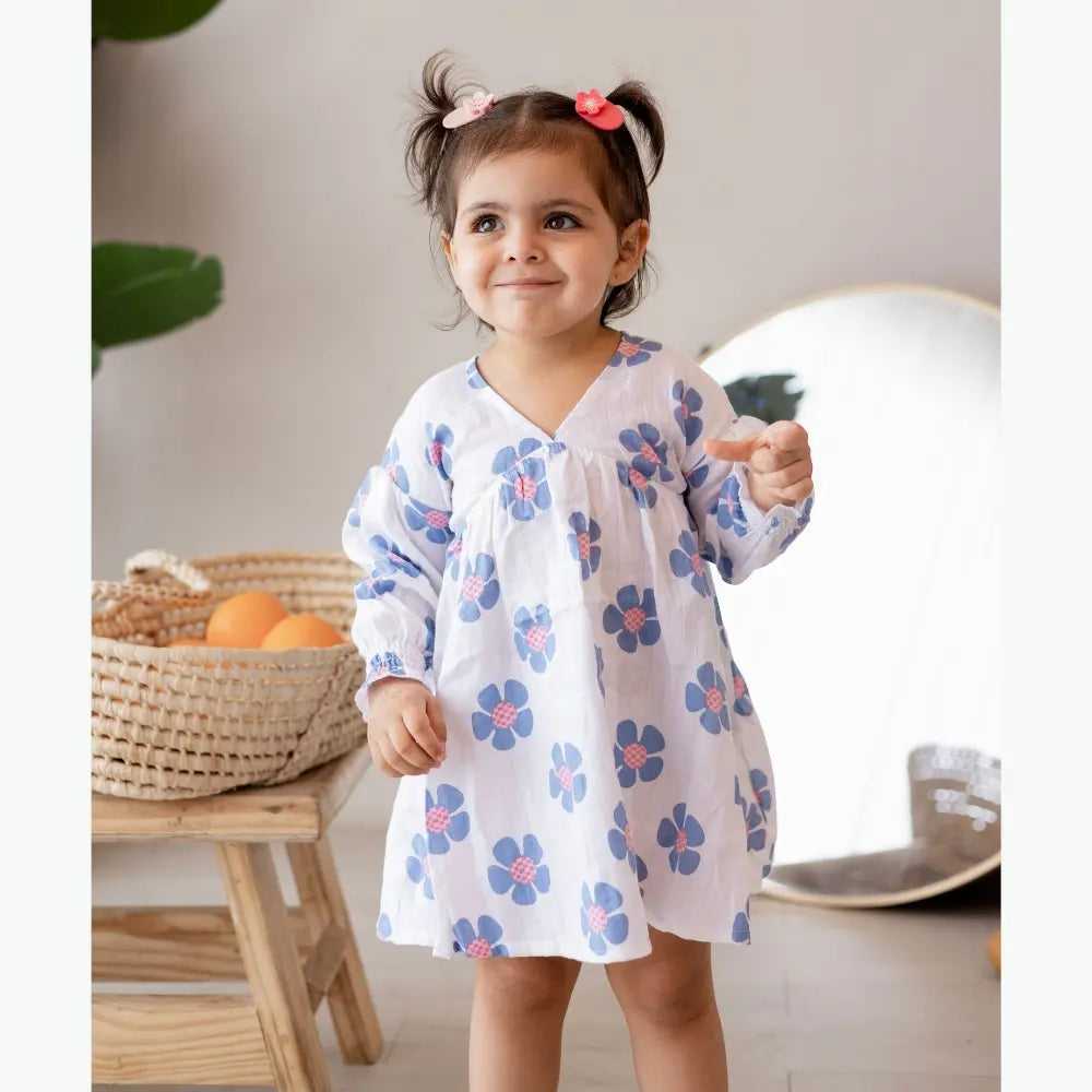 Mellow Muffin Roma Dress - Berry Blossom