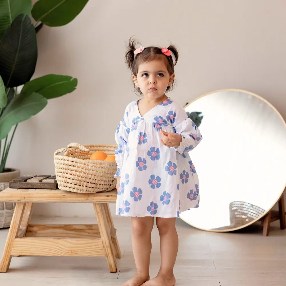 Mellow Muffin Roma Dress - Berry Blossom