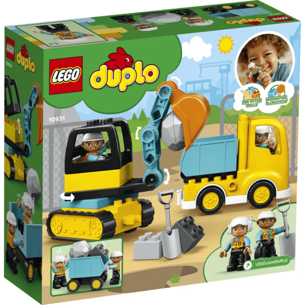 Lego Duplo Truck &amp; Tracked Excavator V29