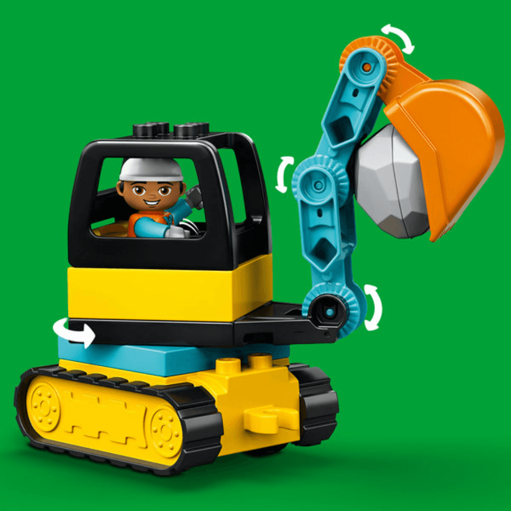 Lego Duplo Truck &amp; Tracked Excavator V29
