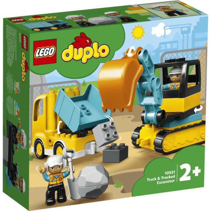 Lego Duplo Truck &amp; Tracked Excavator V29