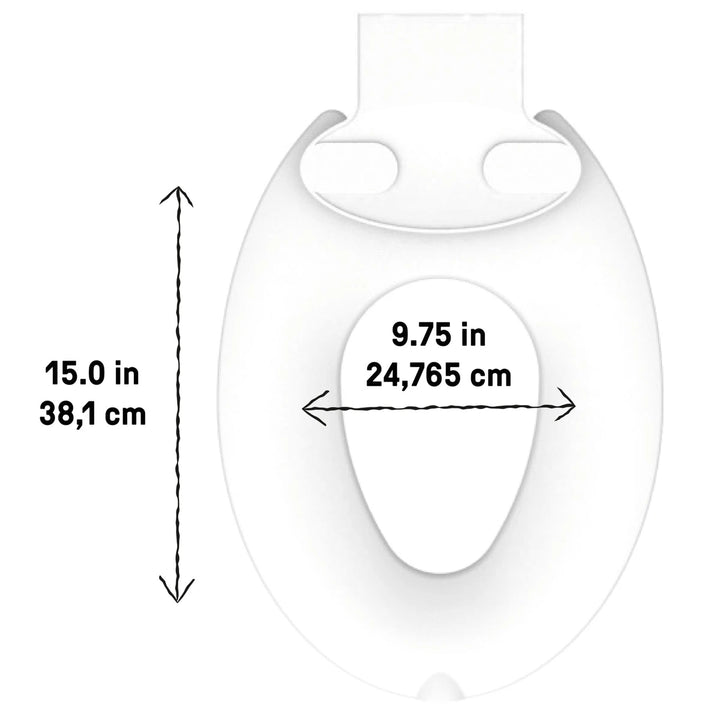 Ingenuity Flip &amp; Sit Potty Seat -  Toddler Potty Training Seat, Easy to set up, For Round &amp; Elongated Toilets, 18 Months+ / upto 22.5 kg