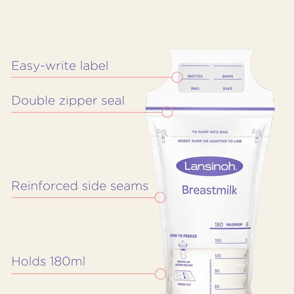 Breastmilk Storage Bags - Count 25
