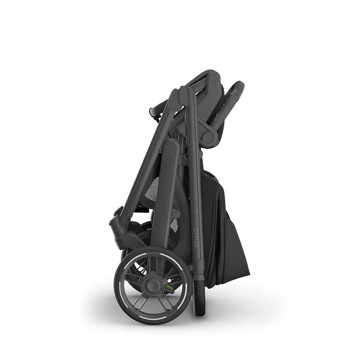 UPPAbaby Cruz V3 Stroller - Jake - Charcoal | Carbon Frame | Black Leather