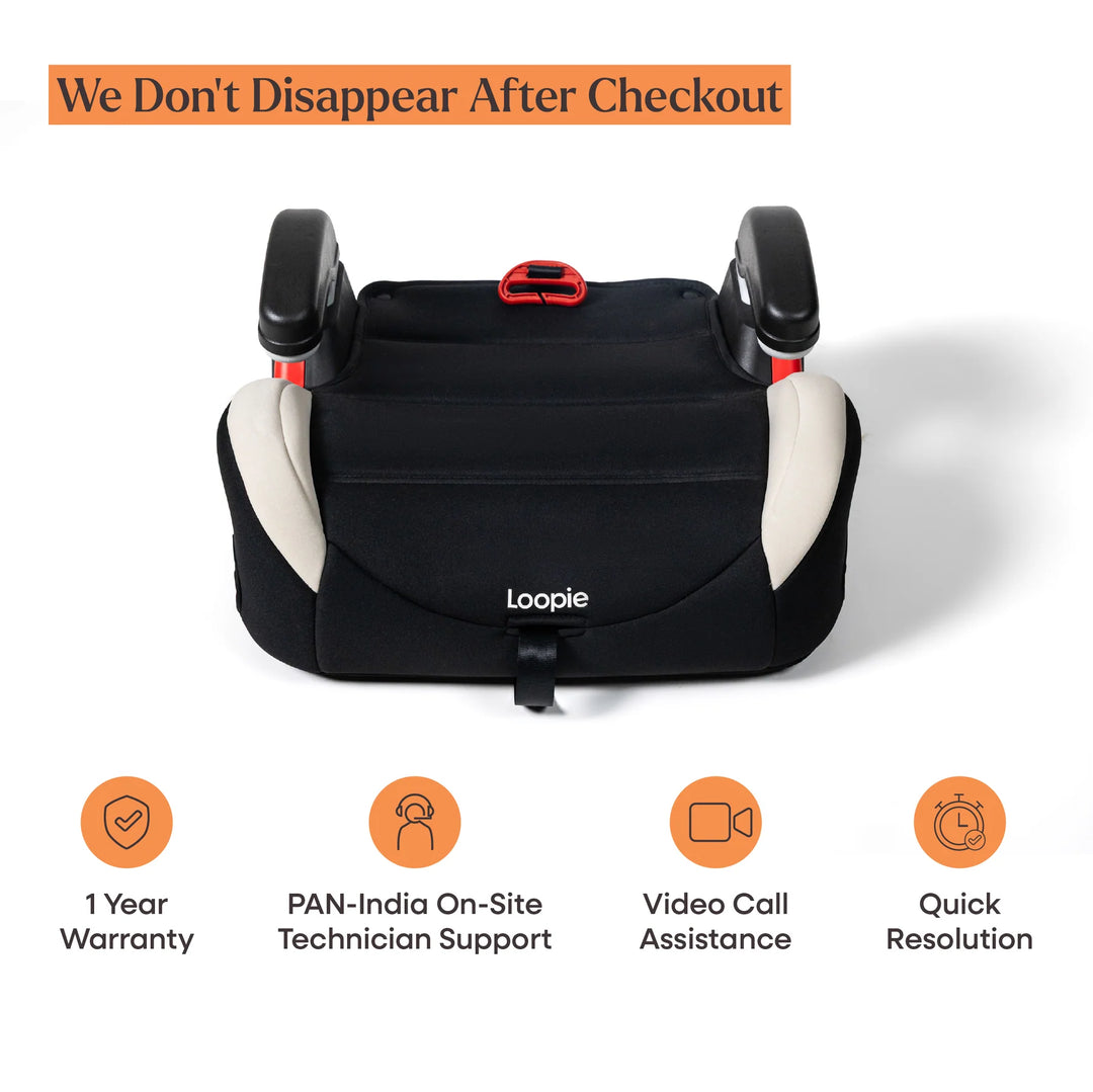 Loopie Lift | Booster Car Seat - Black