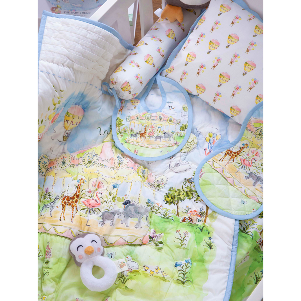 The Baby Trunk Carnival Carousel - Bedding Set - Pack of 5