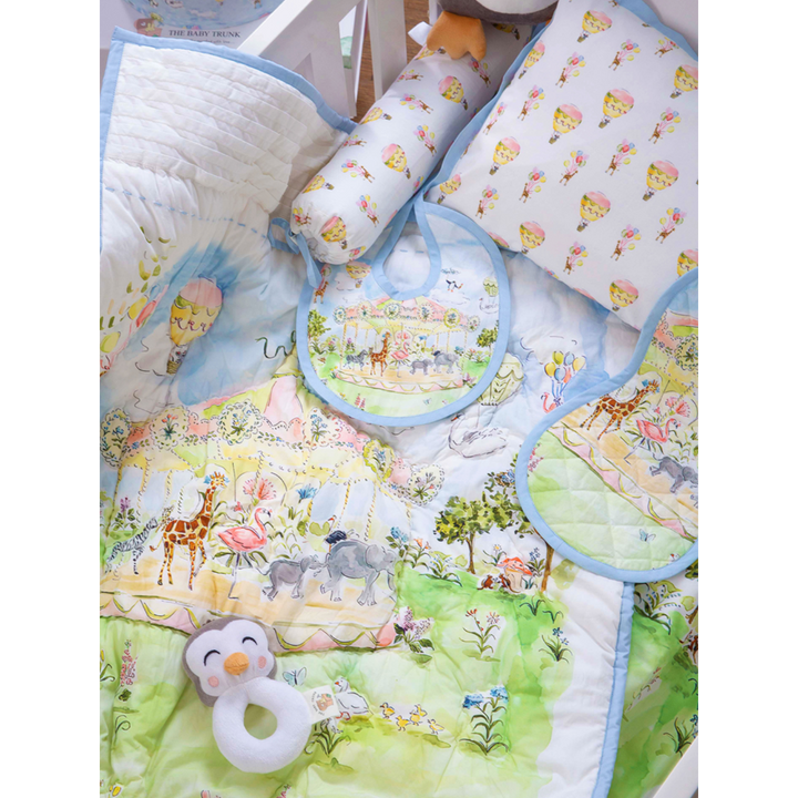 The Baby Trunk Carnival Carousel - Bedding Set - Pack of 5