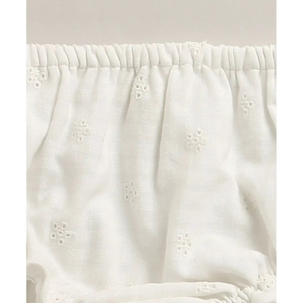 Sweetlime By As Organic Cotton Meadow Mist Floral Set - White - 0-3M