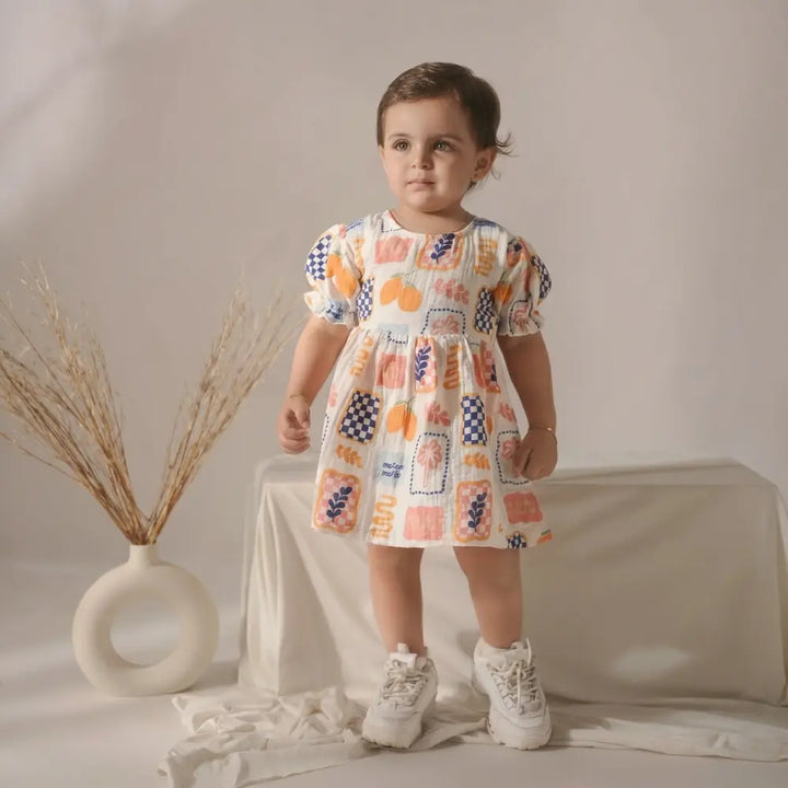 Mellow Muffin Fiora Dress - Limoncello