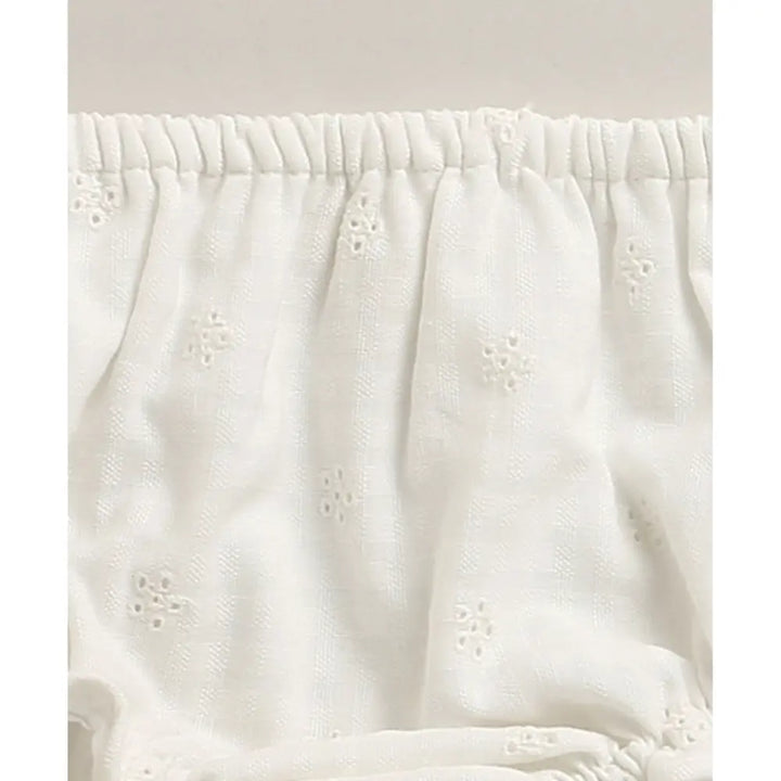 Sweetlime By As Organic Cotton Meadow Mist Floral Set - White - 3-6M