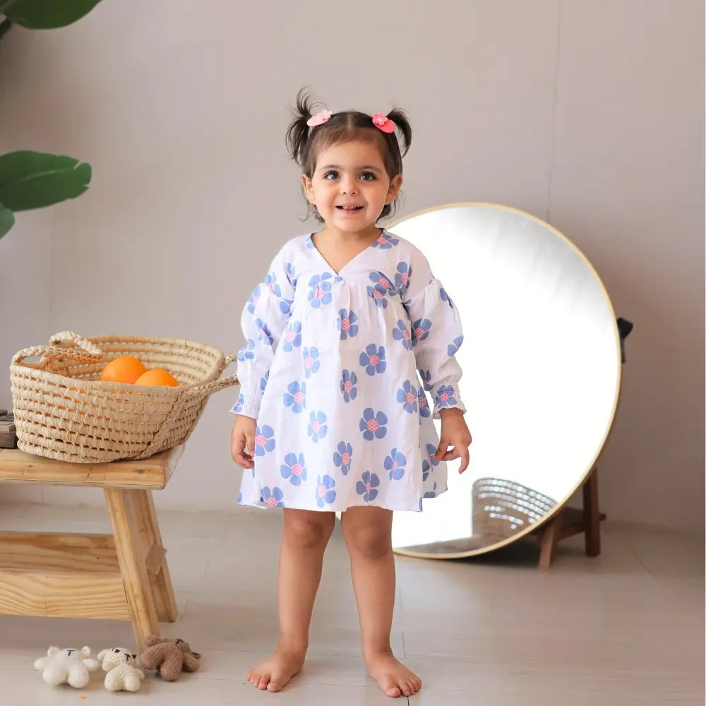 Mellow Muffin Roma Dress - Berry Blossom