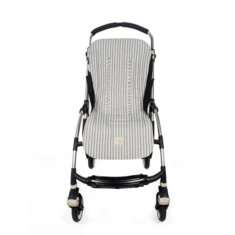 Walking Mum Botton Strips Universal Stroller Seat Liner, Breathable &amp; Lightweight Stroller Cushion, Machine Washable