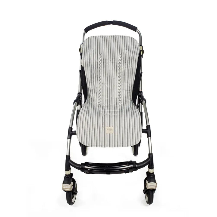Walking Mum Botton Strips Universal Stroller Seat Liner, Breathable &amp; Lightweight Stroller Cushion, Machine Washable