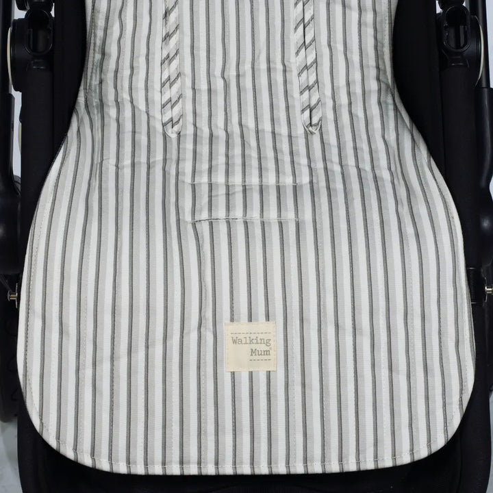 Walking Mum Botton Strips Universal Stroller Seat Liner, Breathable &amp; Lightweight Stroller Cushion, Machine Washable