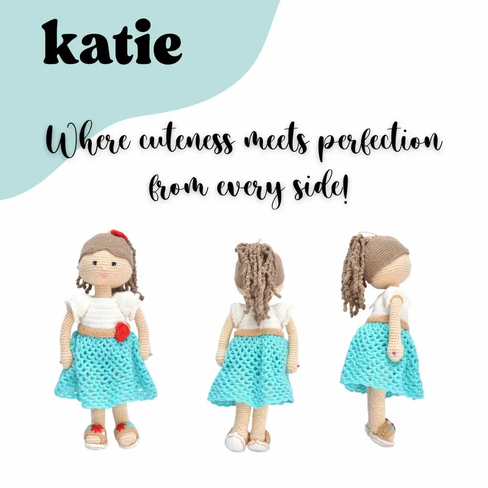 Happy Threads Crochet Katie Doll – Lovingly Handmade for Endless Playtime Joy