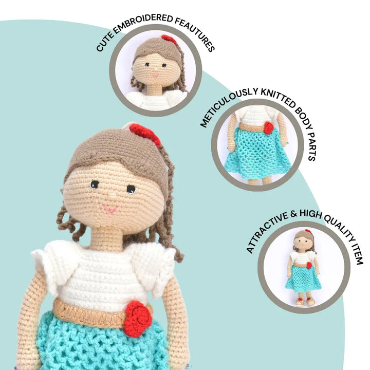 Happy Threads Crochet Katie Doll – Lovingly Handmade for Endless Playtime Joy
