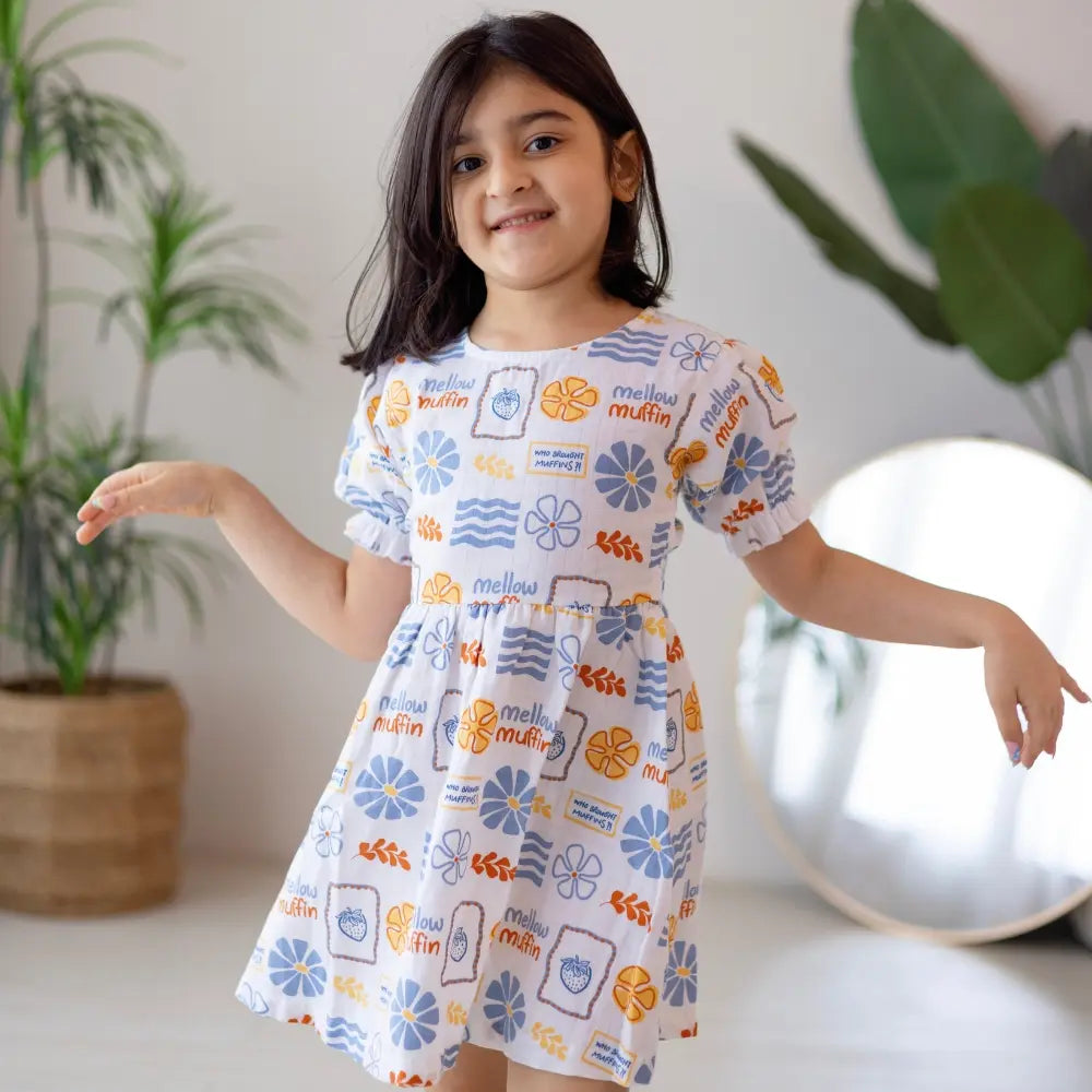 Mellow Muffin Fiora Dress - Buttercup