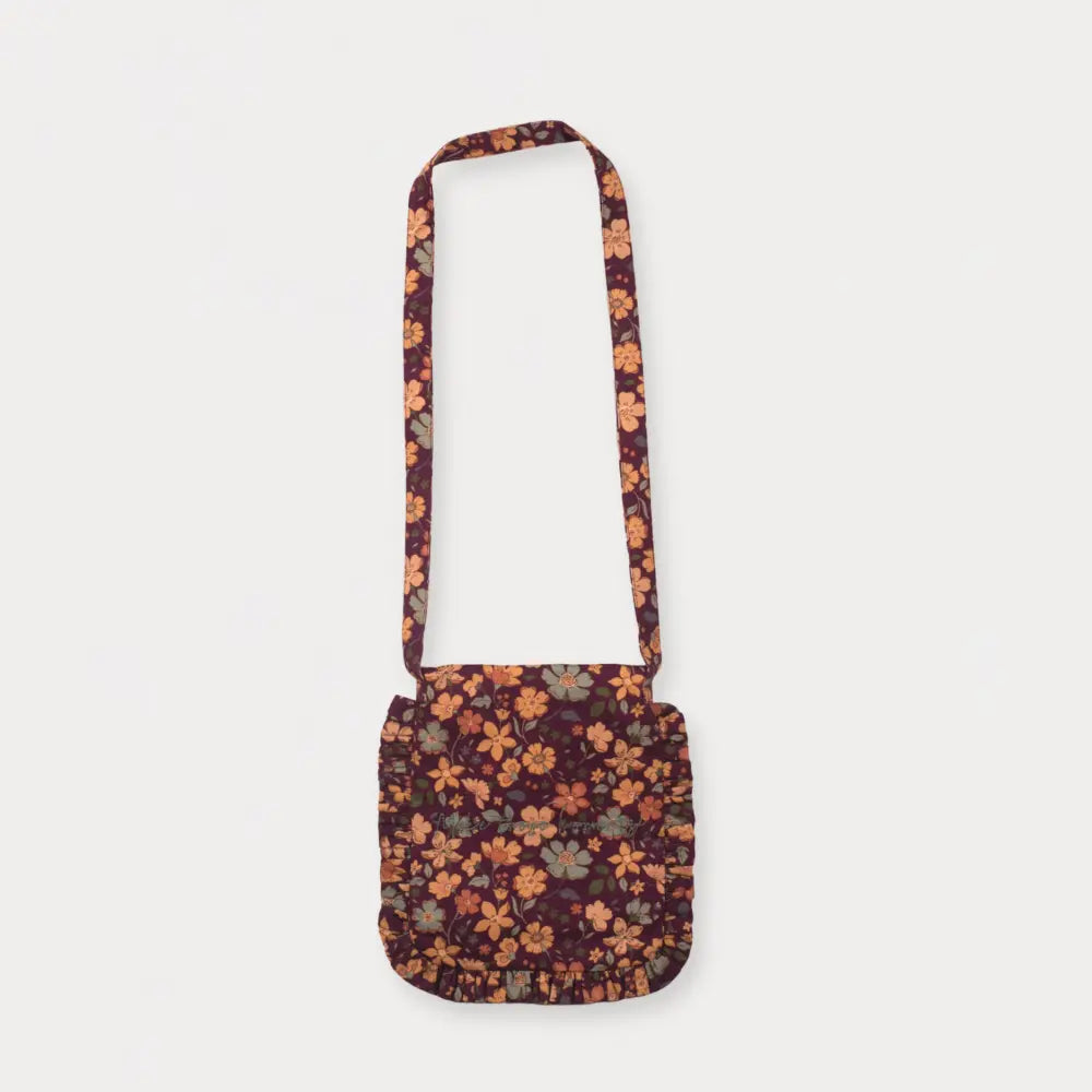Early Sunday Miss Sunday Sling For Girls - Garden Flowers Plum