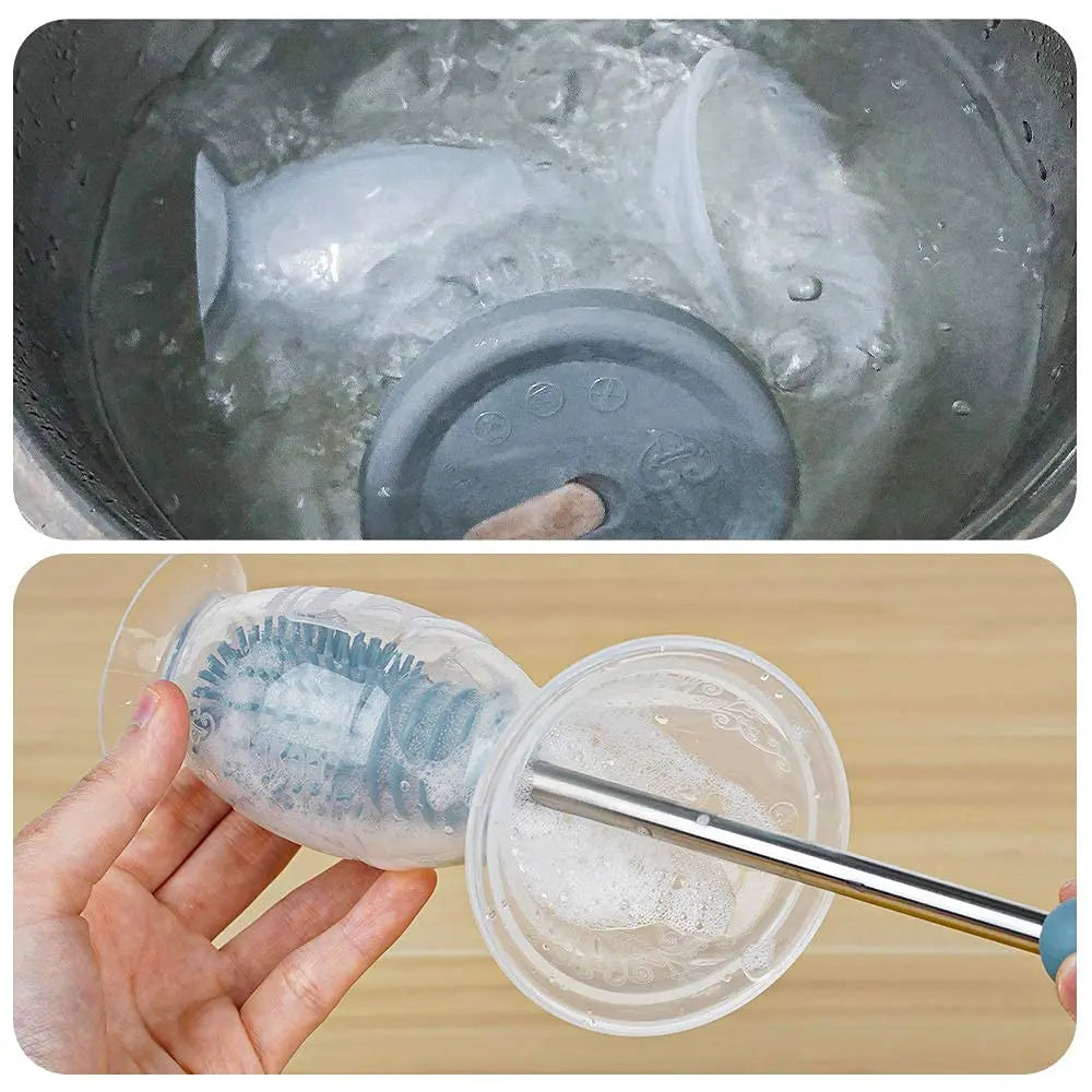 Haakaa Gen. 2 Silicone Breast Pump &amp; Cap Set – Improved Suction &amp; Comfort – 100ml – Grey