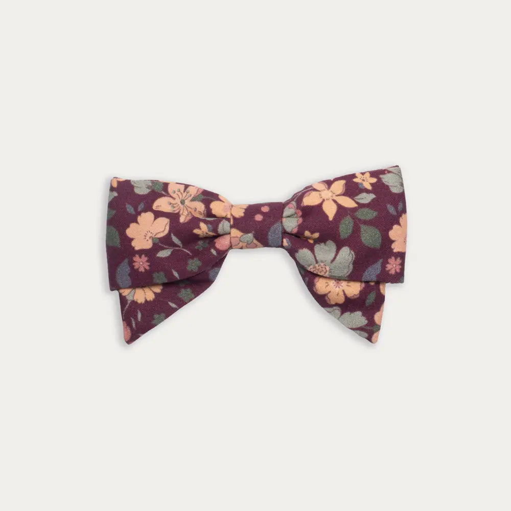 Early Sunday Chiara Clip - Garden Flowers Plum