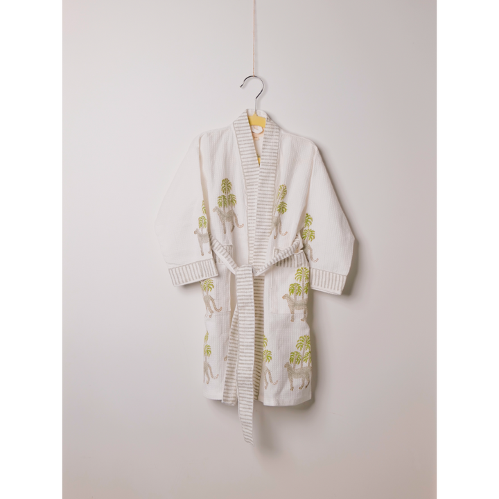Torii Baby Cheetah Bathrobe