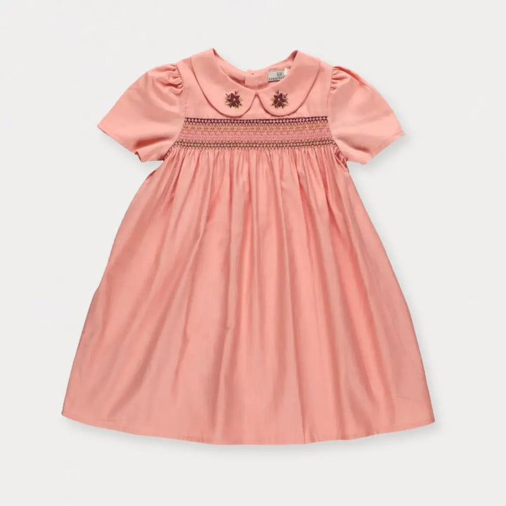 Early Sunday Erika Dress For Girls - Blush Pink