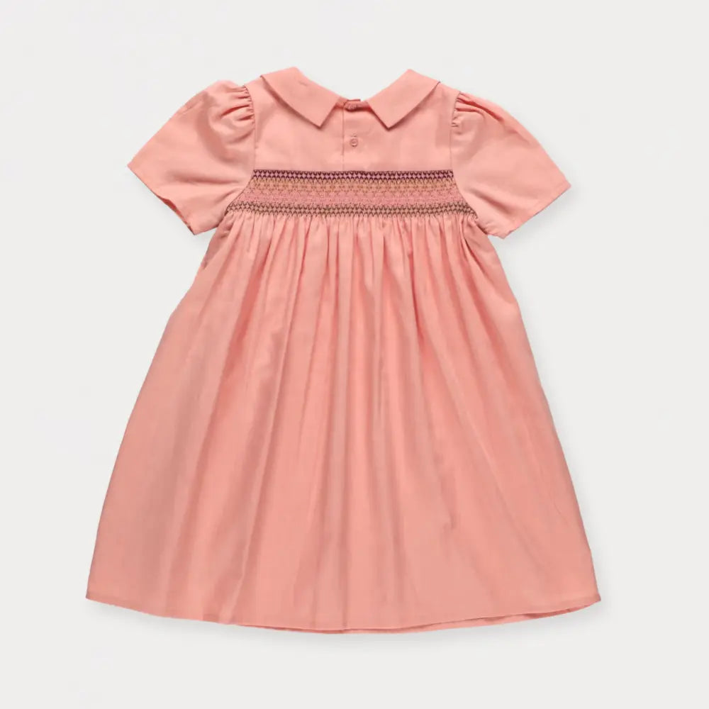 Early Sunday Erika Dress For Girls - Blush Pink