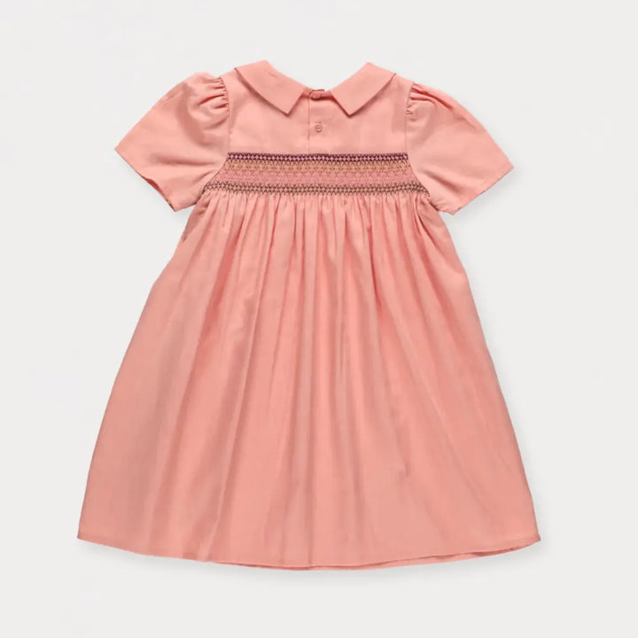 Early Sunday Erika Dress For Girls - Blush Pink