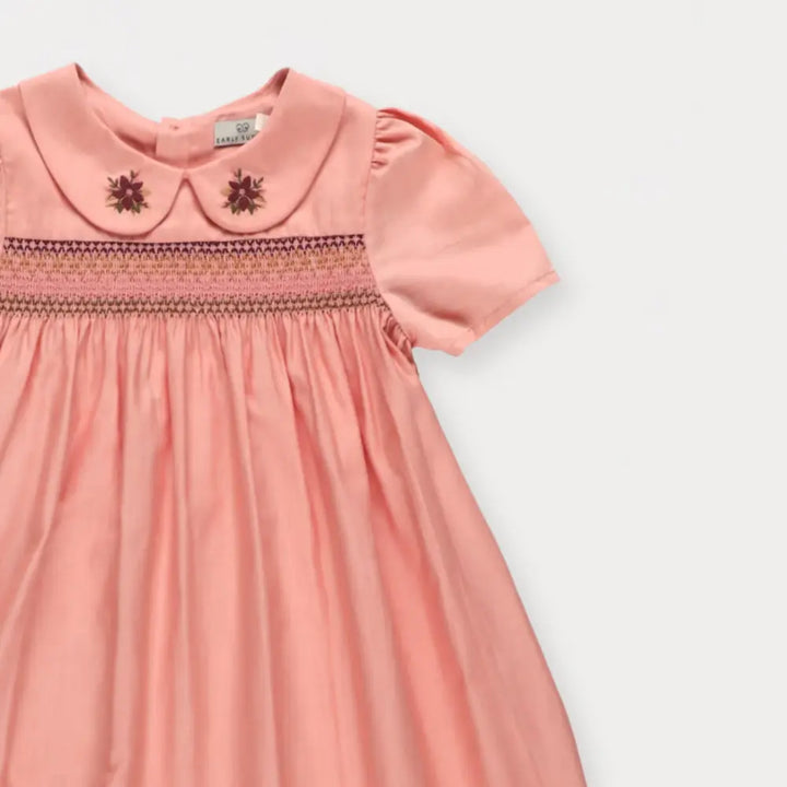 Early Sunday Erika Dress For Girls - Blush Pink