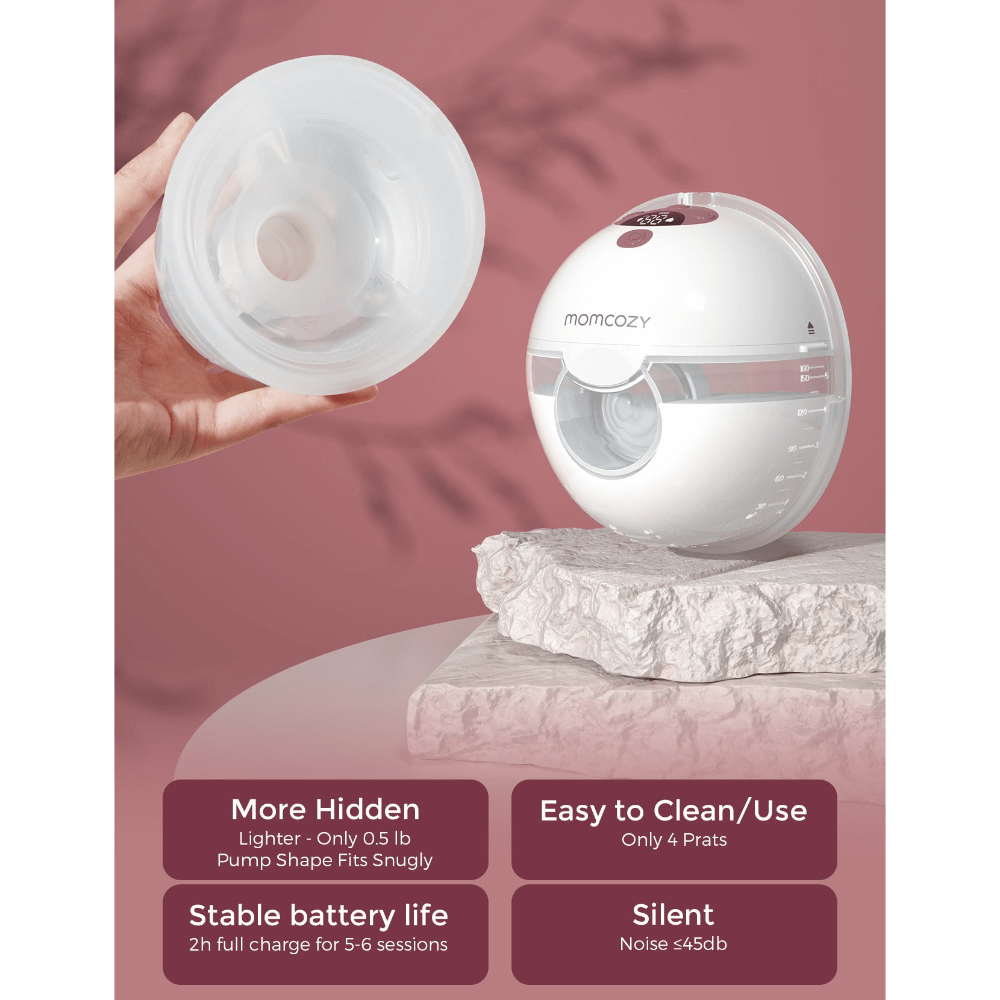 Momcozy Breast Pump M5 Single Red