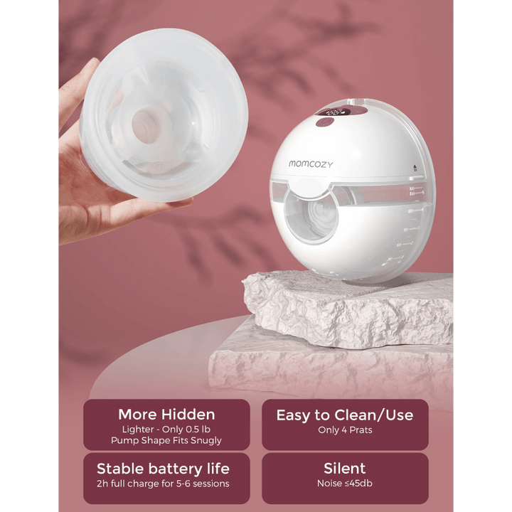 Momcozy Breast Pump M5 Single Red