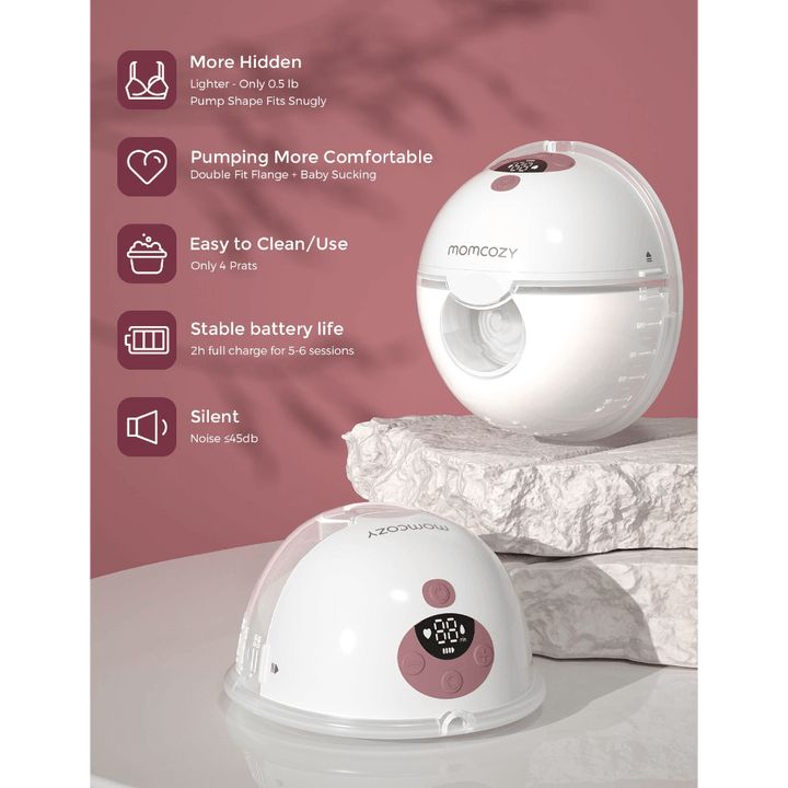 Momcozy Breast Pump M5 Single Red
