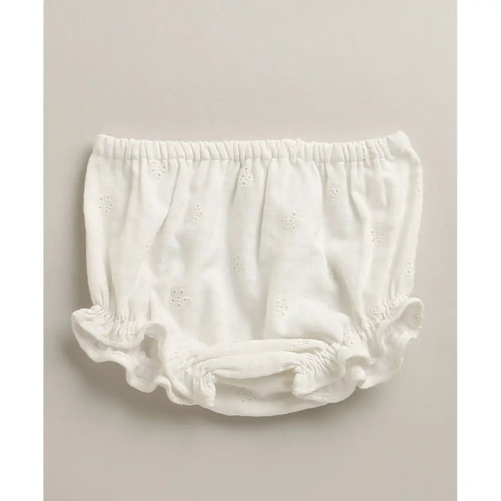 Sweetlime By As Organic Cotton Meadow Mist Floral Set - White - 9-12M